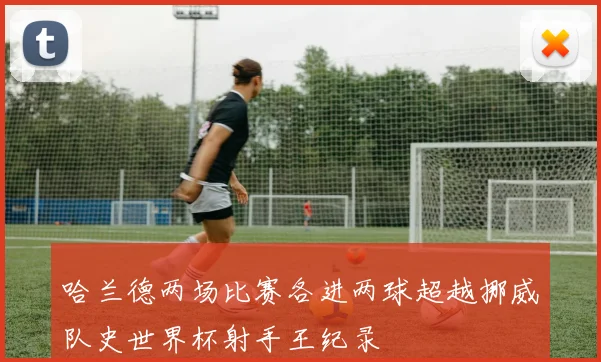 哈兰德两场比赛各进两球超越挪威队史世界杯射手王纪录